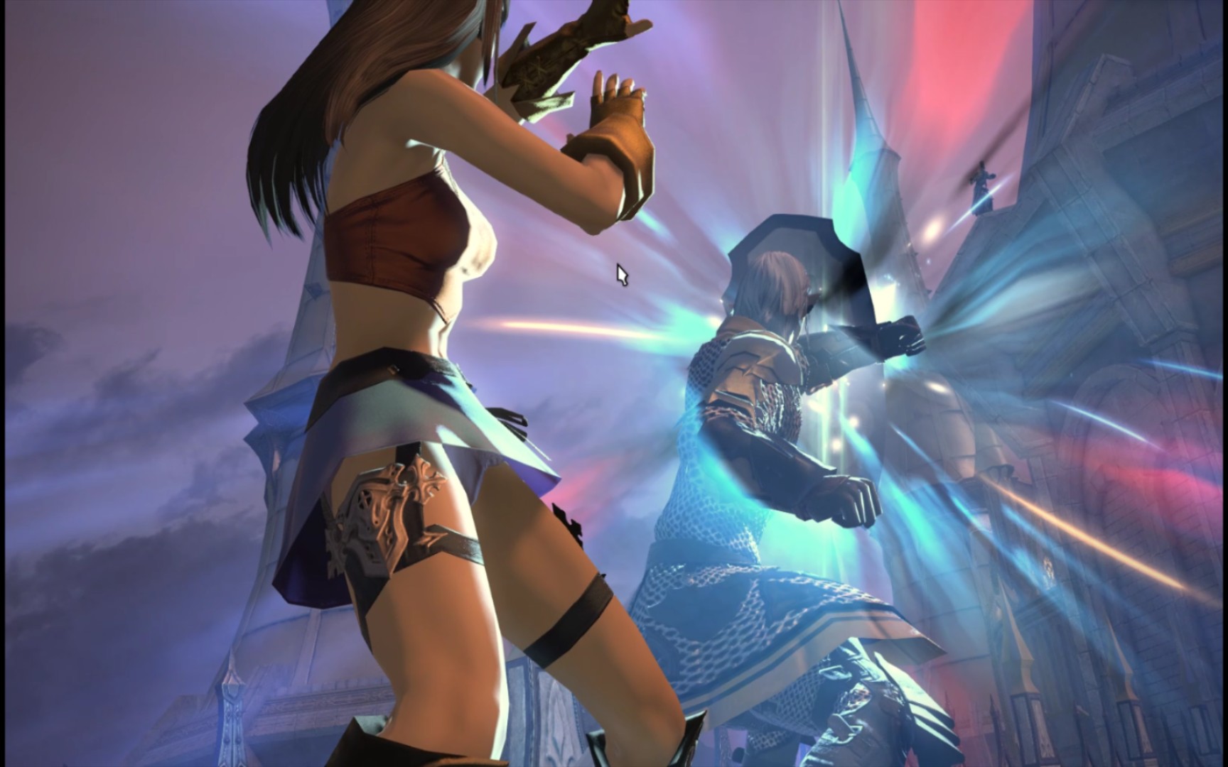 【ff14】豆芽与挚友一起初见教皇厅