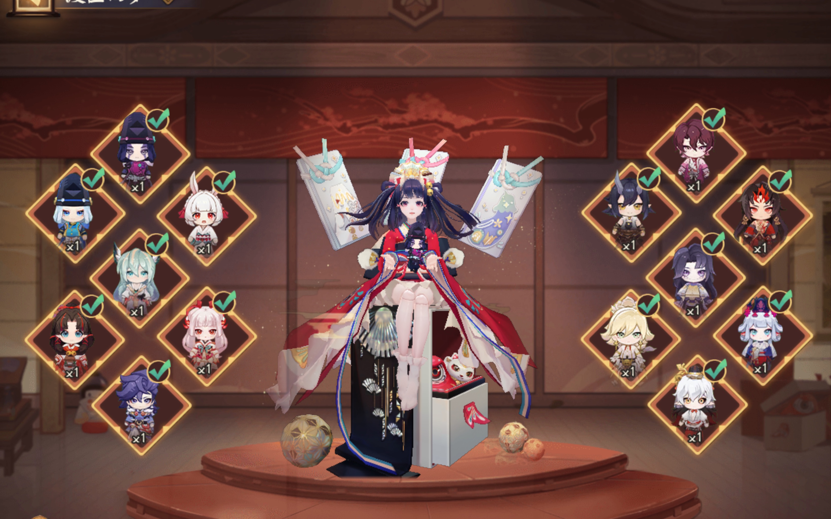 匣中少女联动皮肤14款玩偶展示(2隐藏)