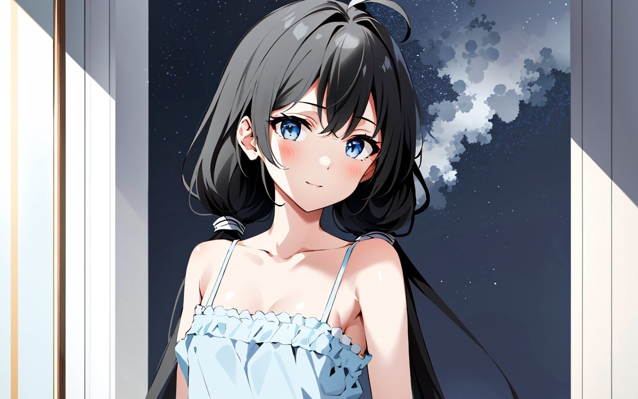 看!窗边的双马尾雪乃95