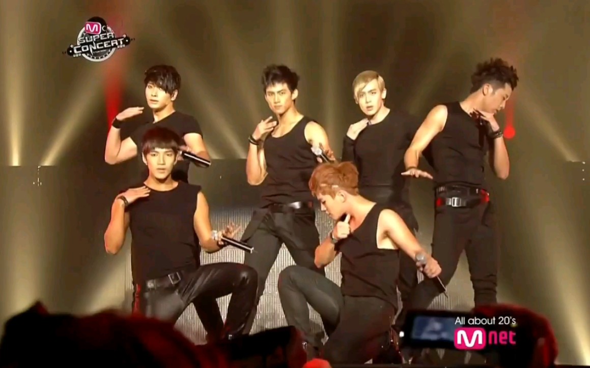 【2PM】难得有My color的现场My color+Heartbeat+DSCS+Without U100505 Mnet Super Concert哔哩哔哩bilibili