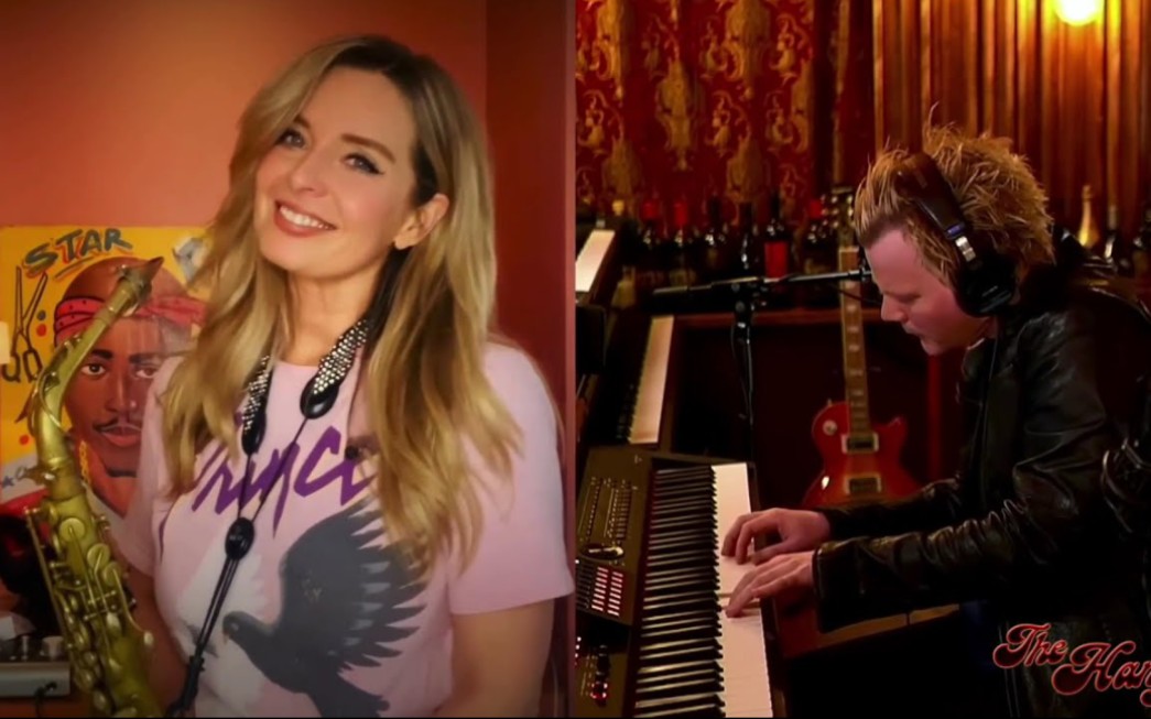 [图]【萨克斯】《莉莉曾在这里》Brian Culbertson & Candy Dulfer - Lily Was Here (live Streaming)