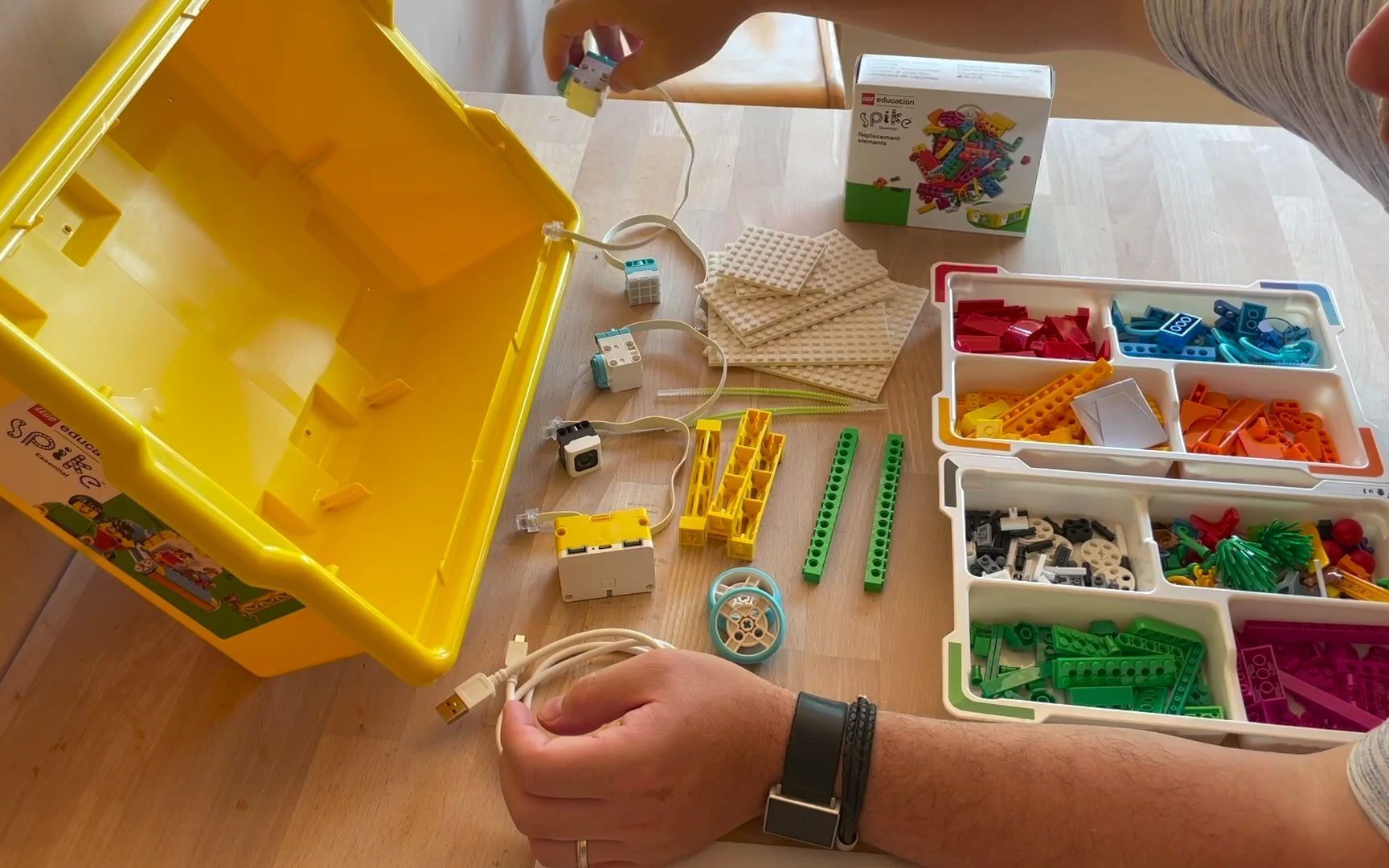 乐高教育spike科创基础套装45345开箱 lego education spike