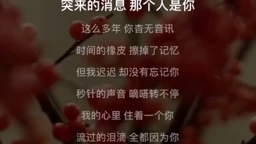 姑娘别哭泣(口哨版)