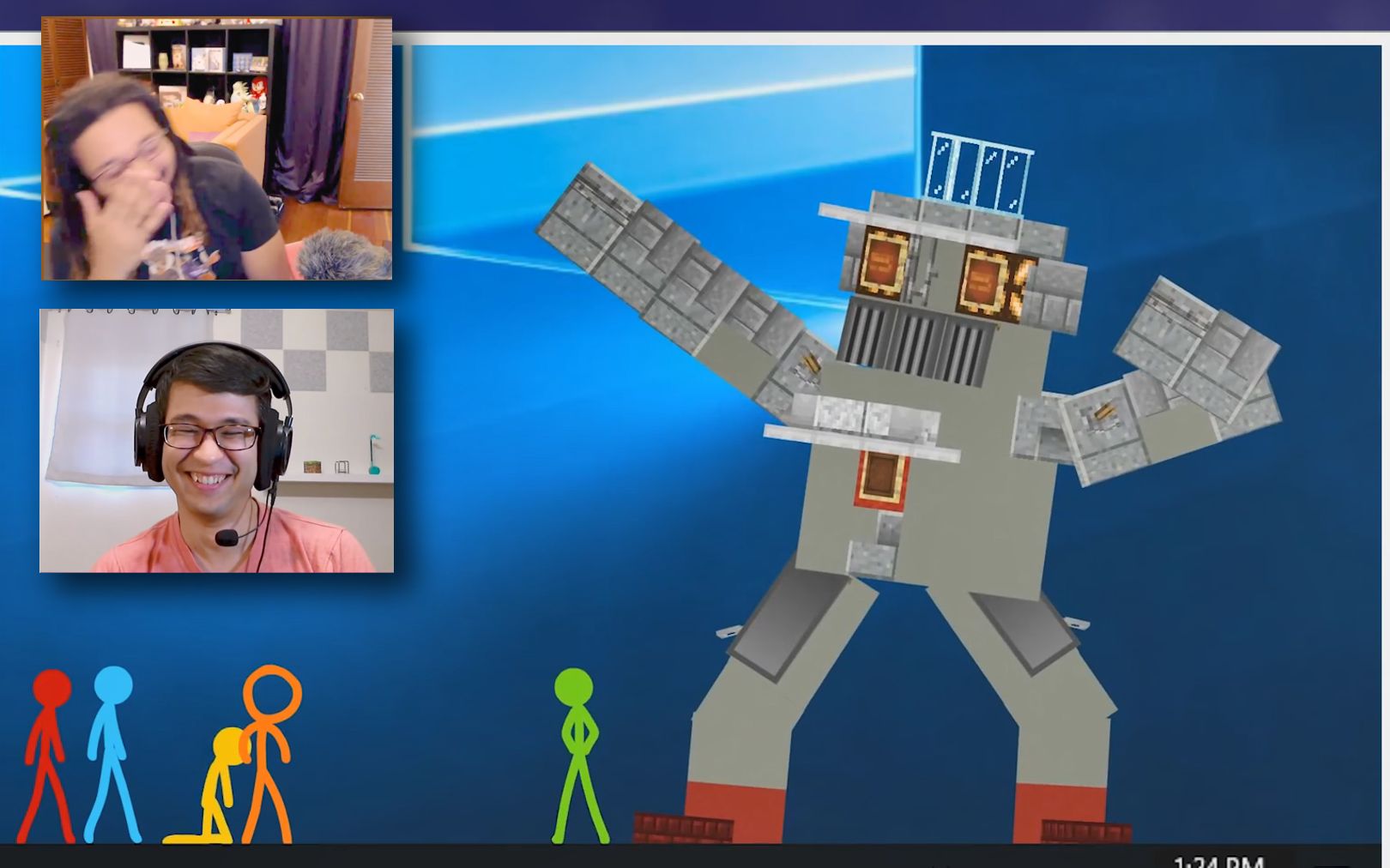 【油管搬运】AlanBecker火柴人动画火柴人与马里奥