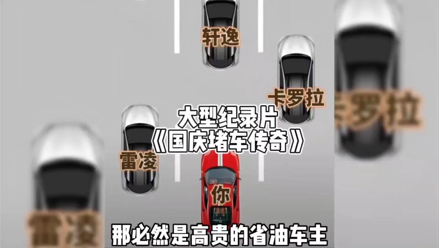 [图]大型纪录片《国庆堵车传奇》# 高速堵车 # 国庆堵车 # 大型纪录片