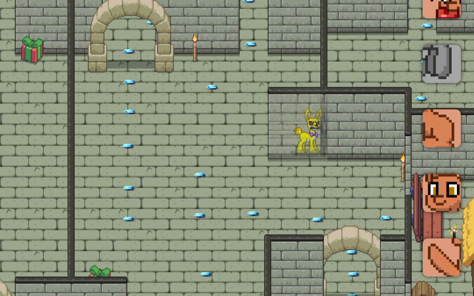 ponytown在派对岛自制的黑暗欺骗地图大家看着如何