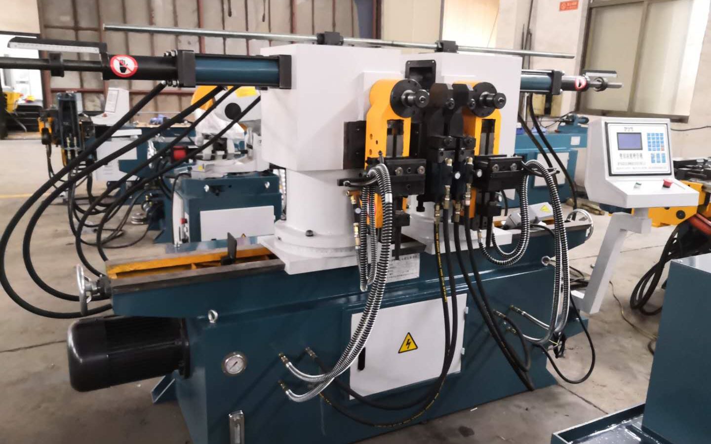 家具金属管38液压双弯机双头弯管机