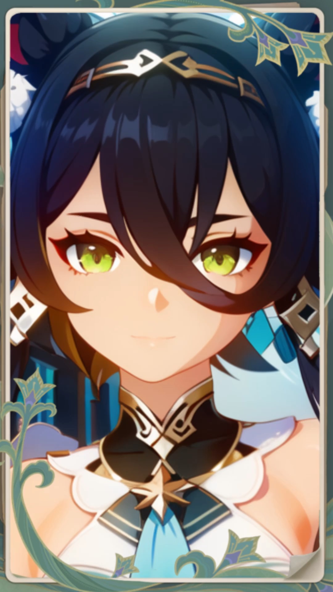 伏姬有妖气的专属原神风格形象来啦