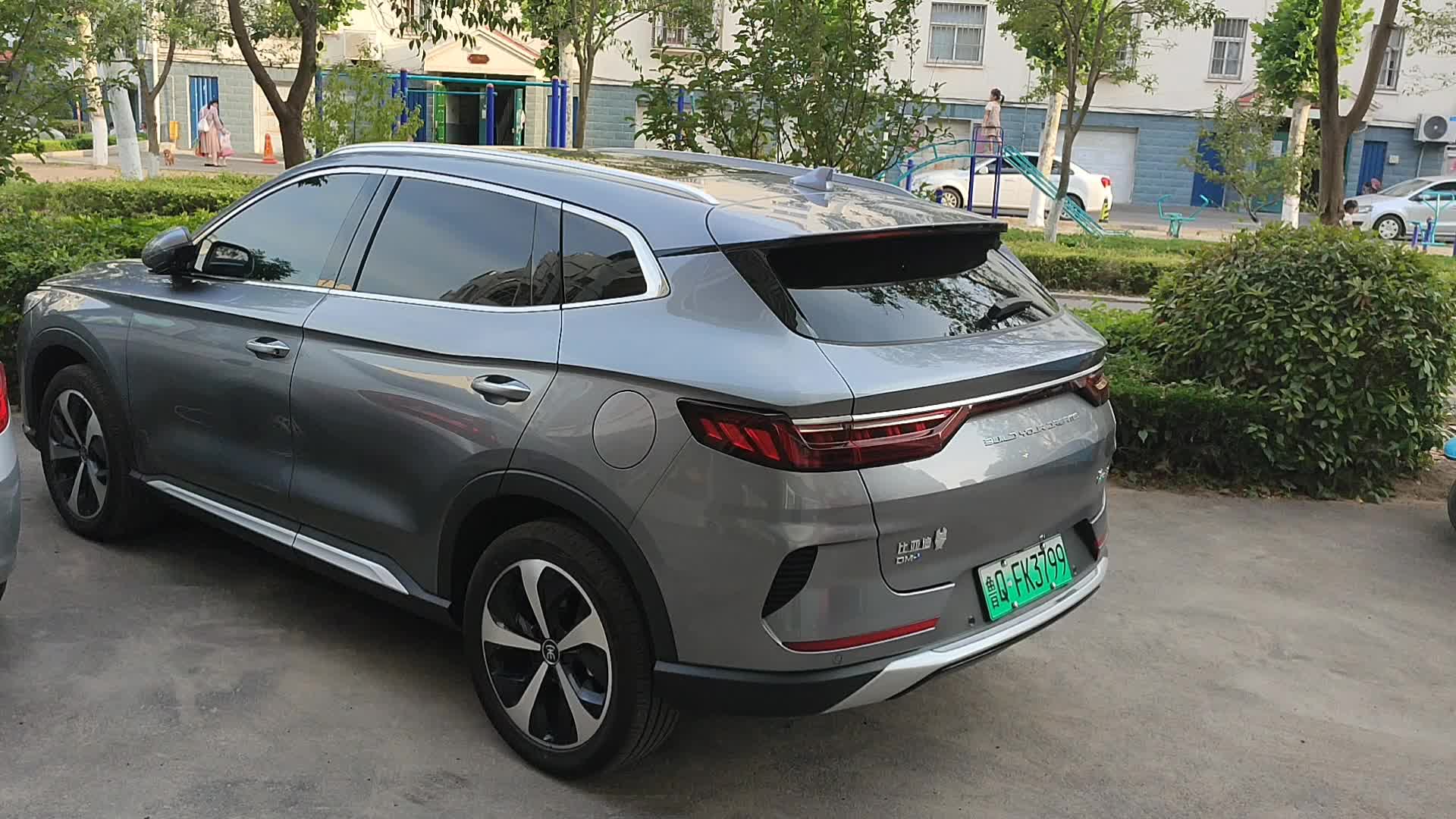 比亚迪宋plus dmi时光灰补漆笔第二期,看效果!