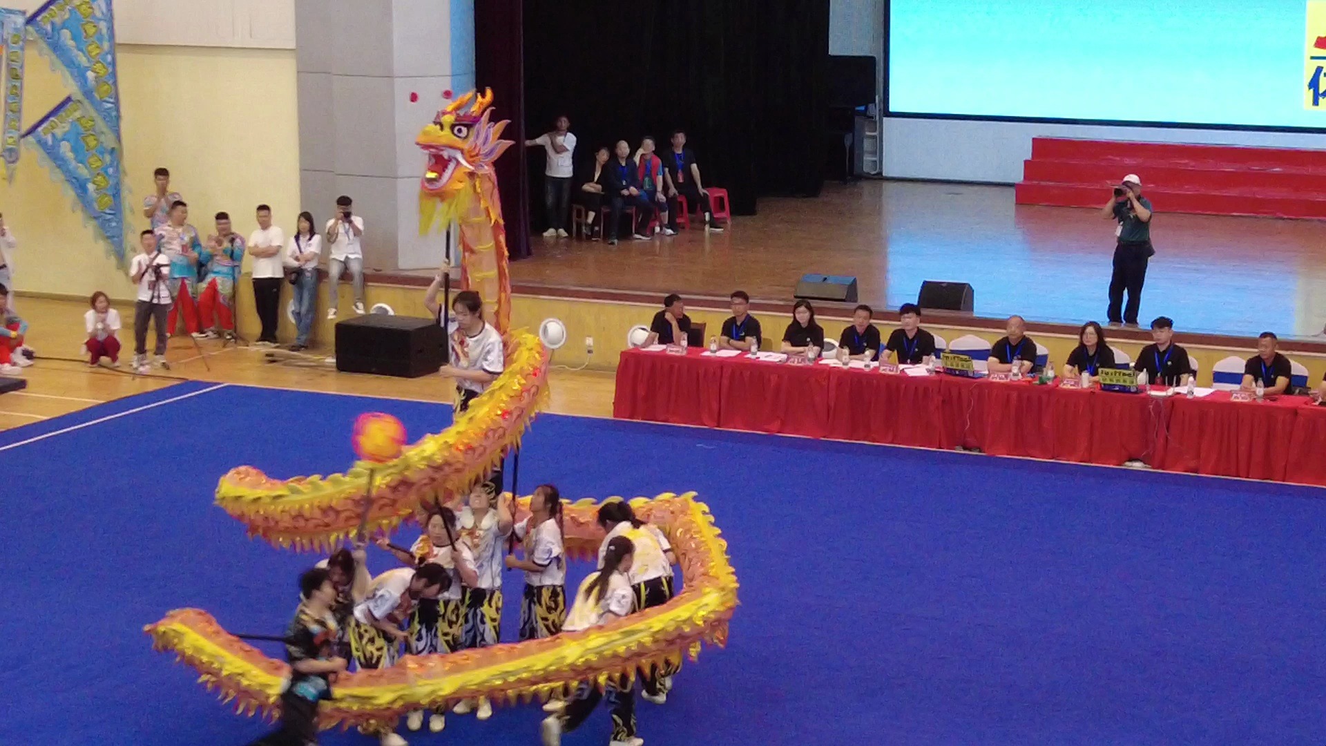 2024年中国龙狮公开赛(安乡站)—广州体育学院龙狮队"游云惊龙"其二