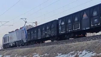 肃60204次永清站两道通过，本务京局津段HXD2B-0307
