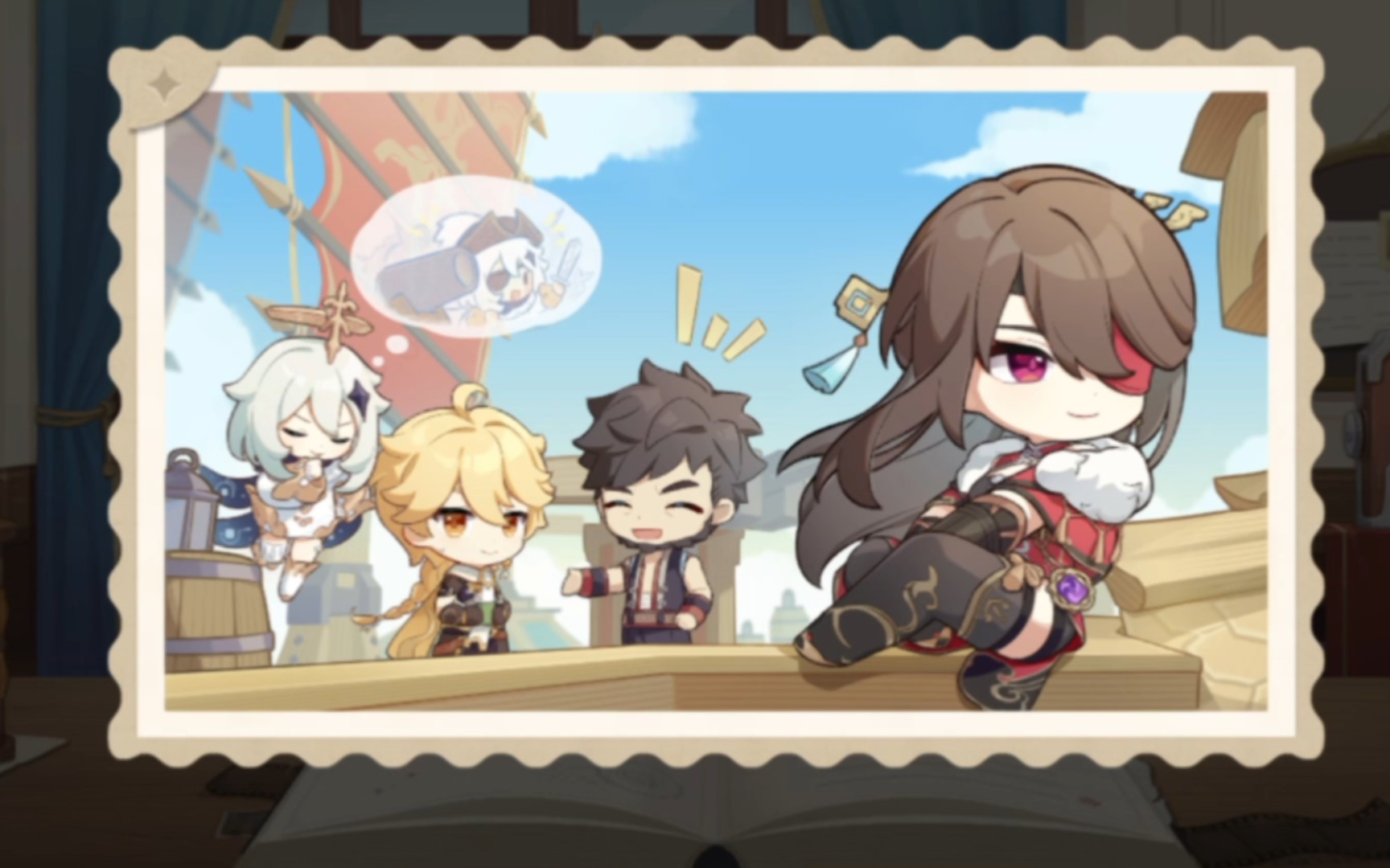 【原神】米游社留影叙佳期,北斗生日2024年2月14日