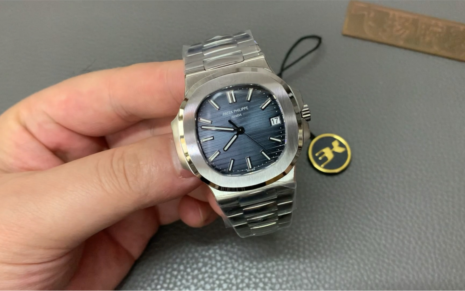 【腕表评测】3k鹦鹉螺 5711 表带有较大提升_哔哩哔哩_bilibili