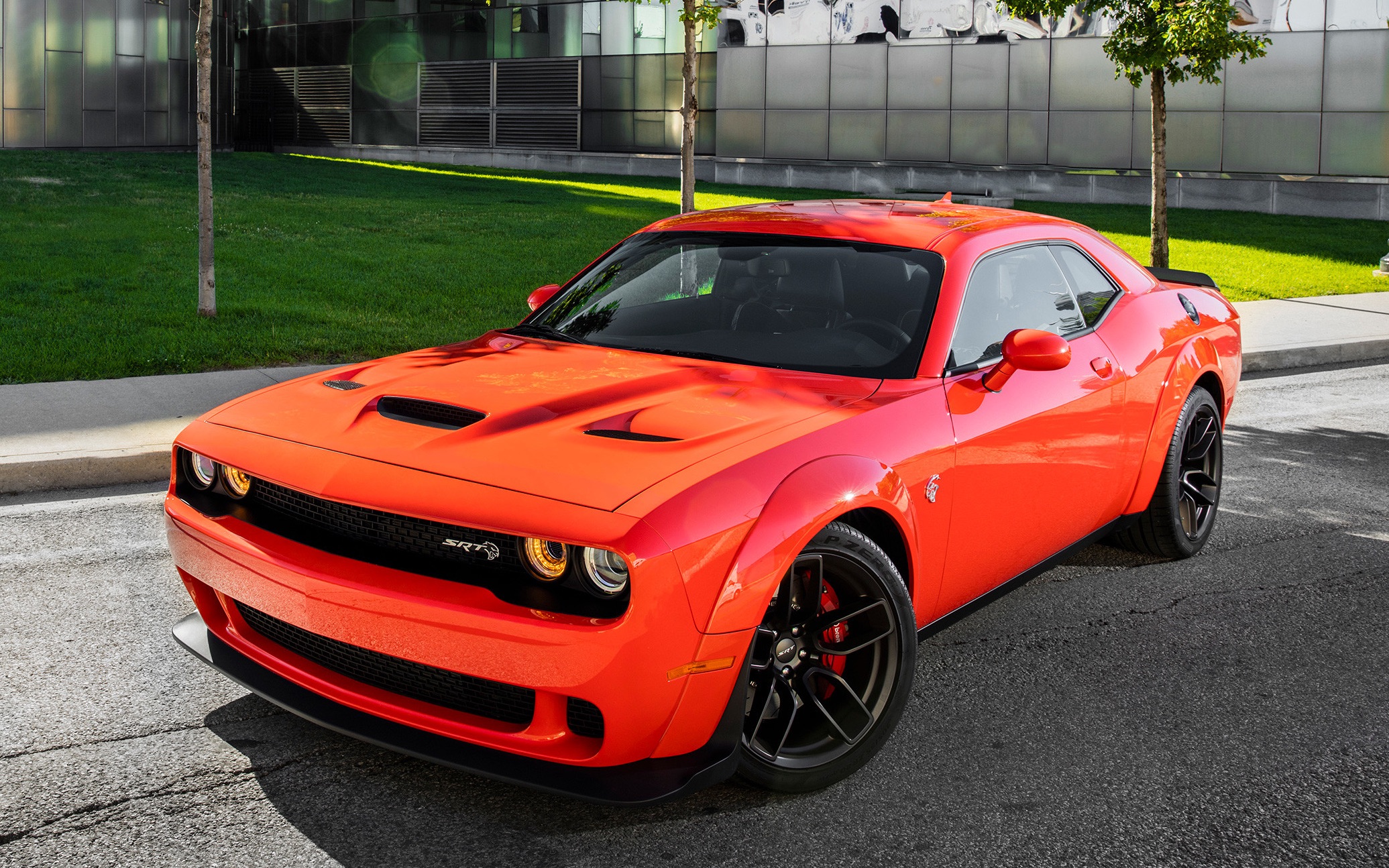 道奇挑战者hellcat(手动挡) 直线对决 科尔维特c7 z06