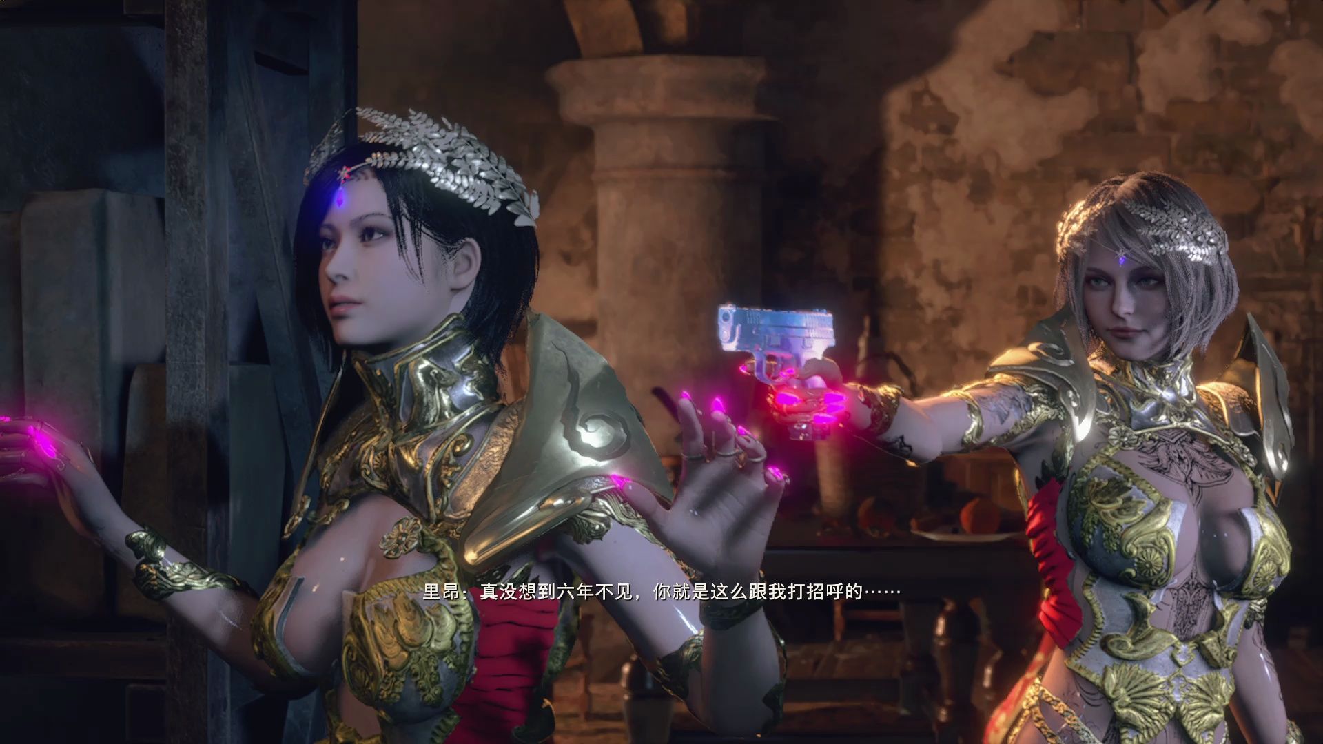 生化危机4重制版艾达大战阿什莉