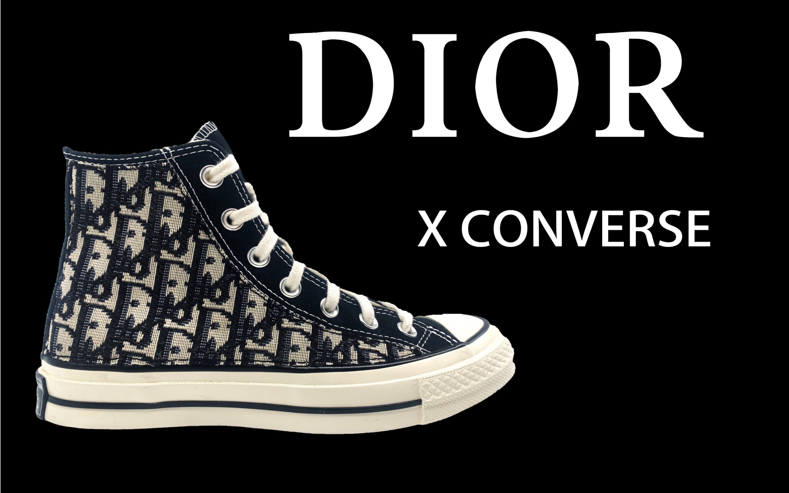 【球鞋定制】dior x converse 这也太帅了,专属自己的个性球鞋,教你一