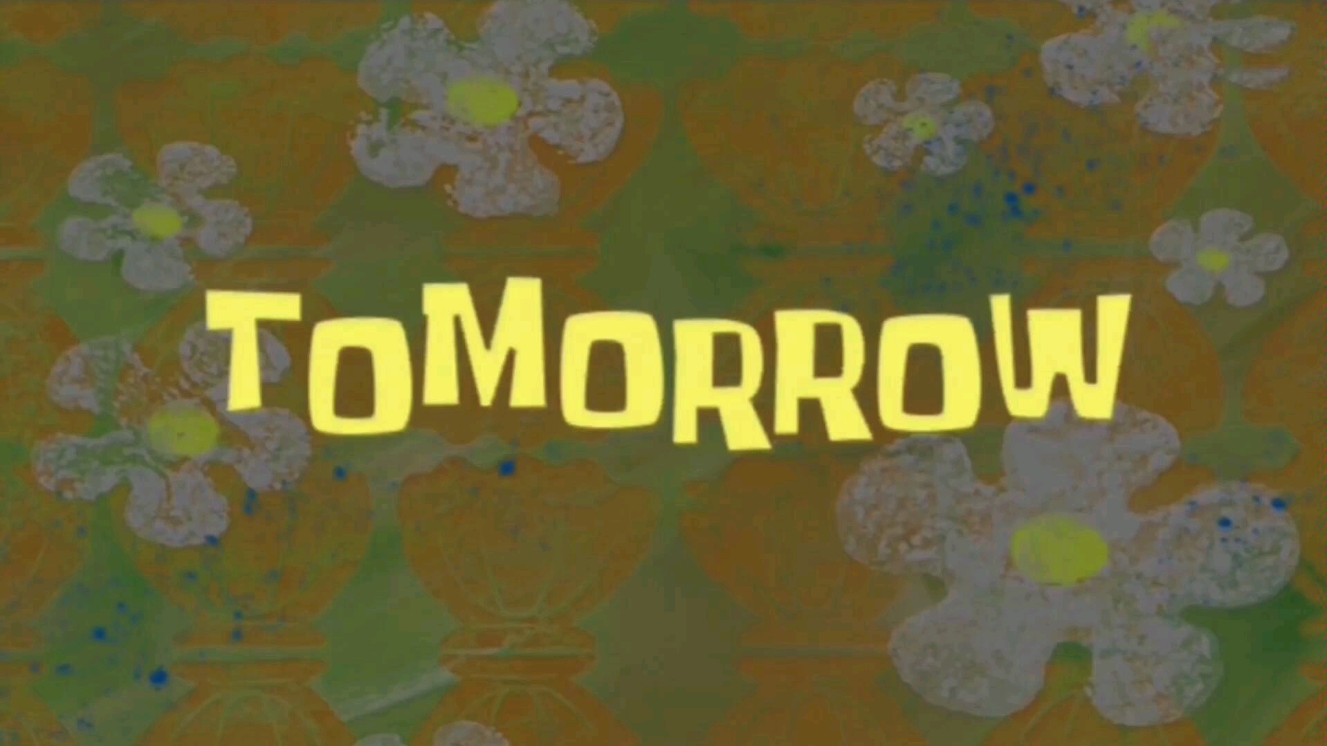 【剪辑素材03】海绵宝宝时间过渡