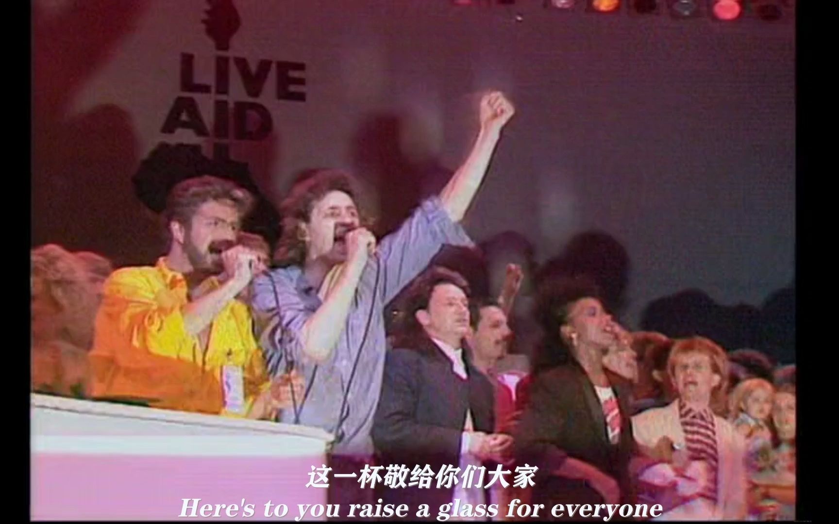 [图]【中字/圣诞快乐】群星义演歌曲Do They Know it's Christmas 祝大家圣诞快乐 Live Aid