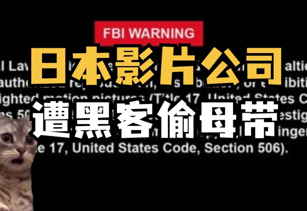 黑客攻击日本影片公司,上百部高清动作影片流出!哔哩哔哩bilibili