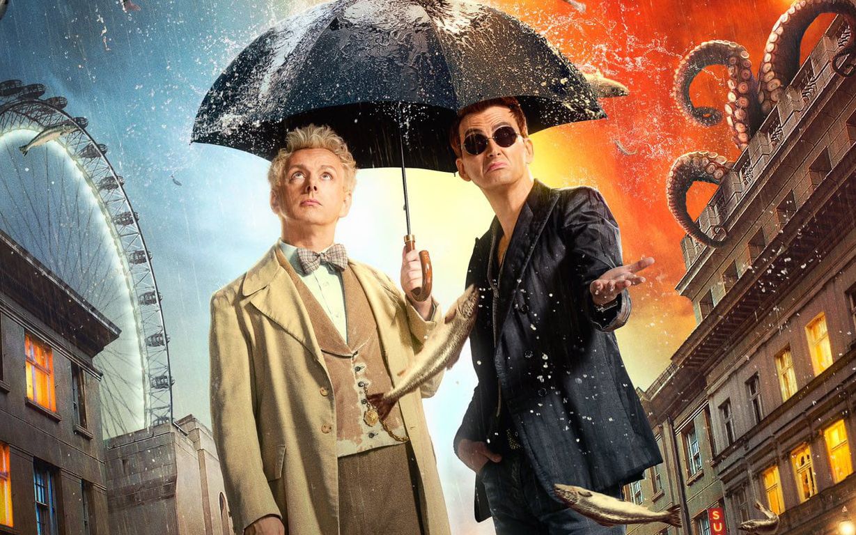 【好兆头】【good omens 】ca 一场雨下了六千年,幸好有你在我身边