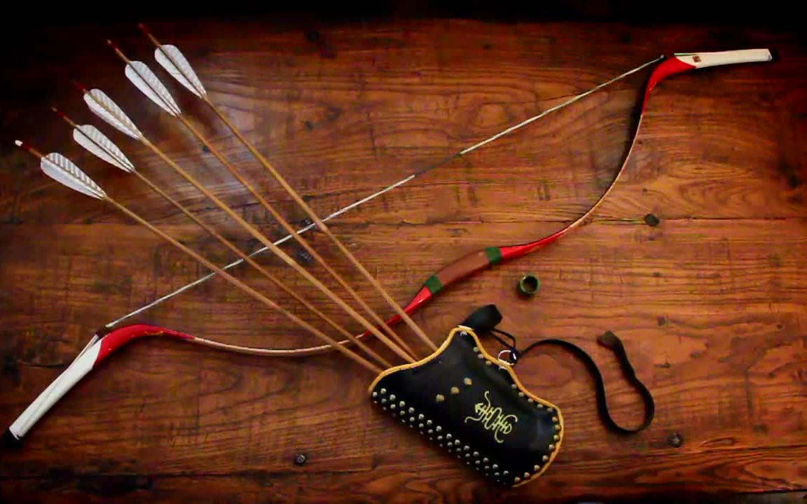 【清弓】看歪果仁打中国传统弓是啥样的