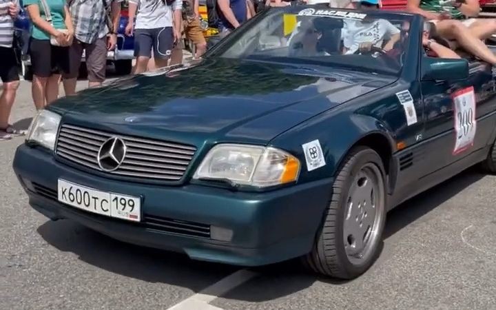 1995 经典大奔 R129 Mercedes 奔驰 SL600 R129 1995哔哩哔哩bilibili