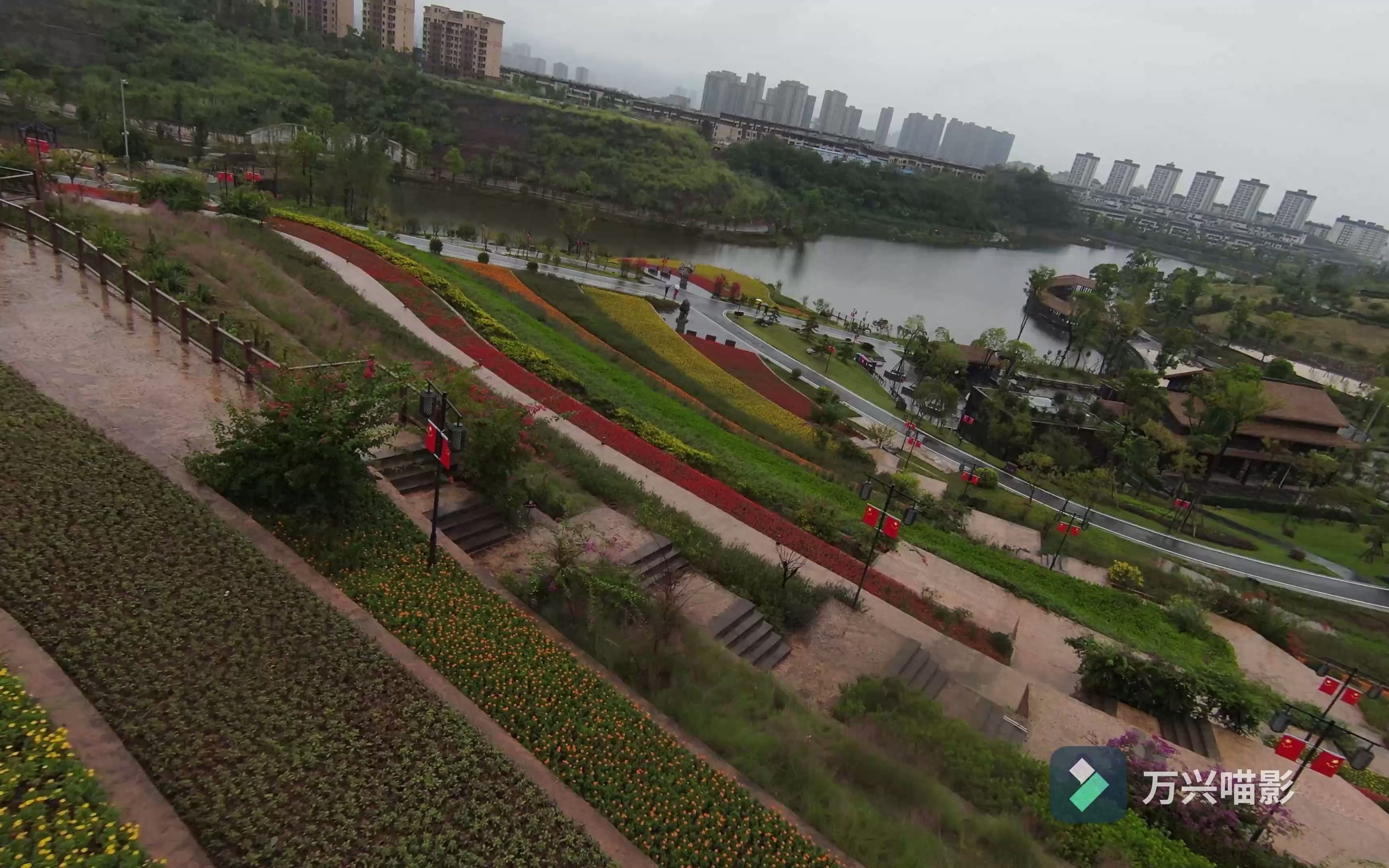 璧山古道湾公园花海2