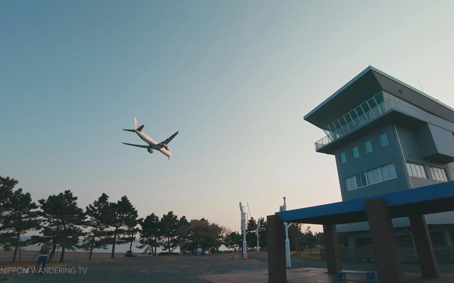 [图]大田海濱公園 Airplane Landing View At Jonanjima Seaside Park - 4K 50fps