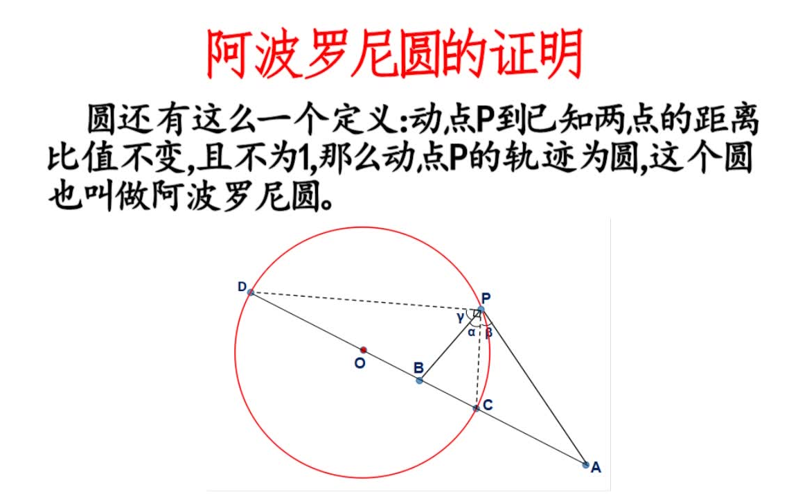 阿波罗尼圆【BGM:孤身】哔哩哔哩bilibili