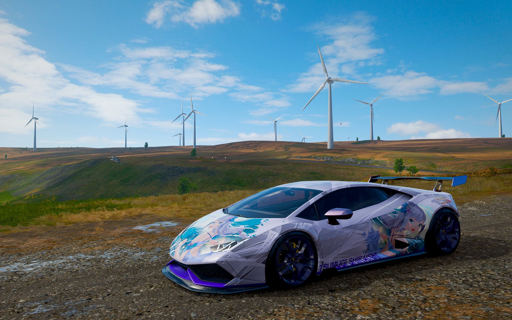 地平线4】出其不意 爱丁堡新城 2014 兰博基尼 huracan lp 610-4