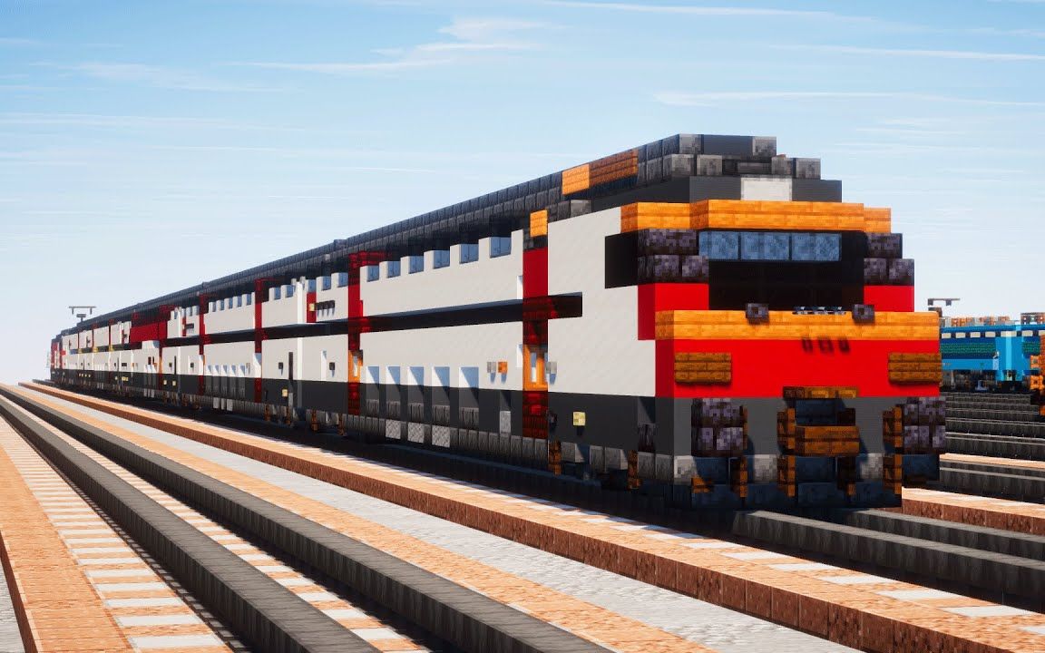 活动  【minecraft】瑞士联邦铁路城际2000型列车教程(1.5:1比例)