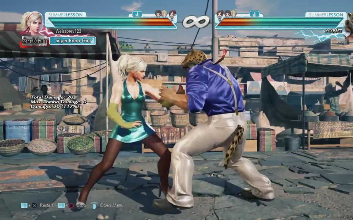 《铁拳7》豹王大叔对新角色lidia的欢迎