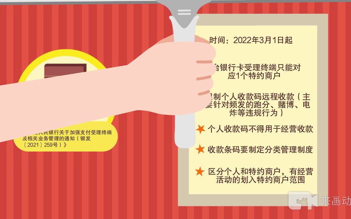 重磅新规!明年3月起, 个人收款码不得用于经营收款!哔哩哔哩bilibili