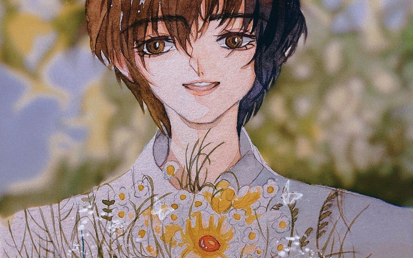 【水彩】浅画一只宋芽芽!