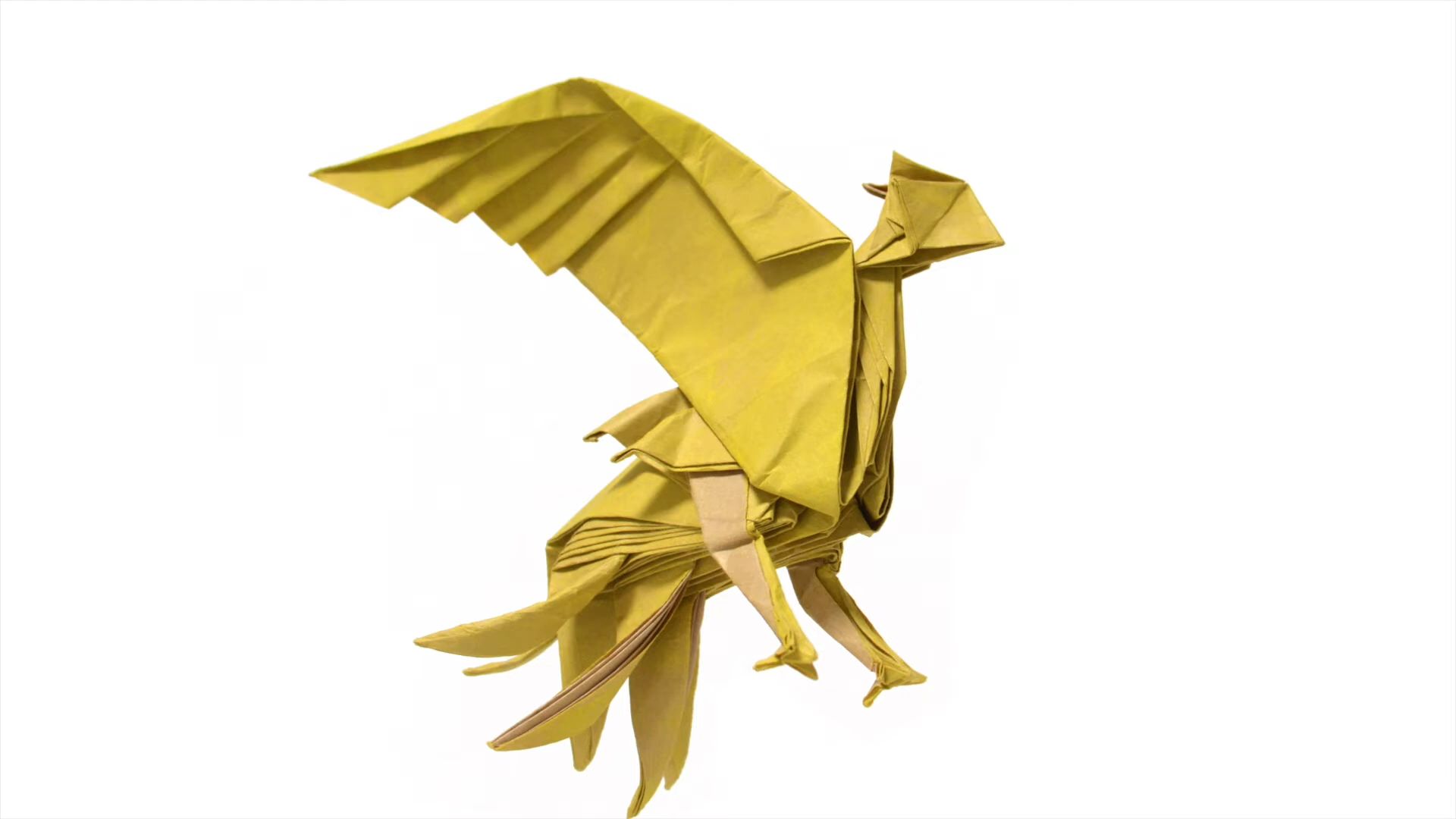 yoshimasa tsuruta 凤凰折纸教程 折り紙 鳳凰 origami phoenix