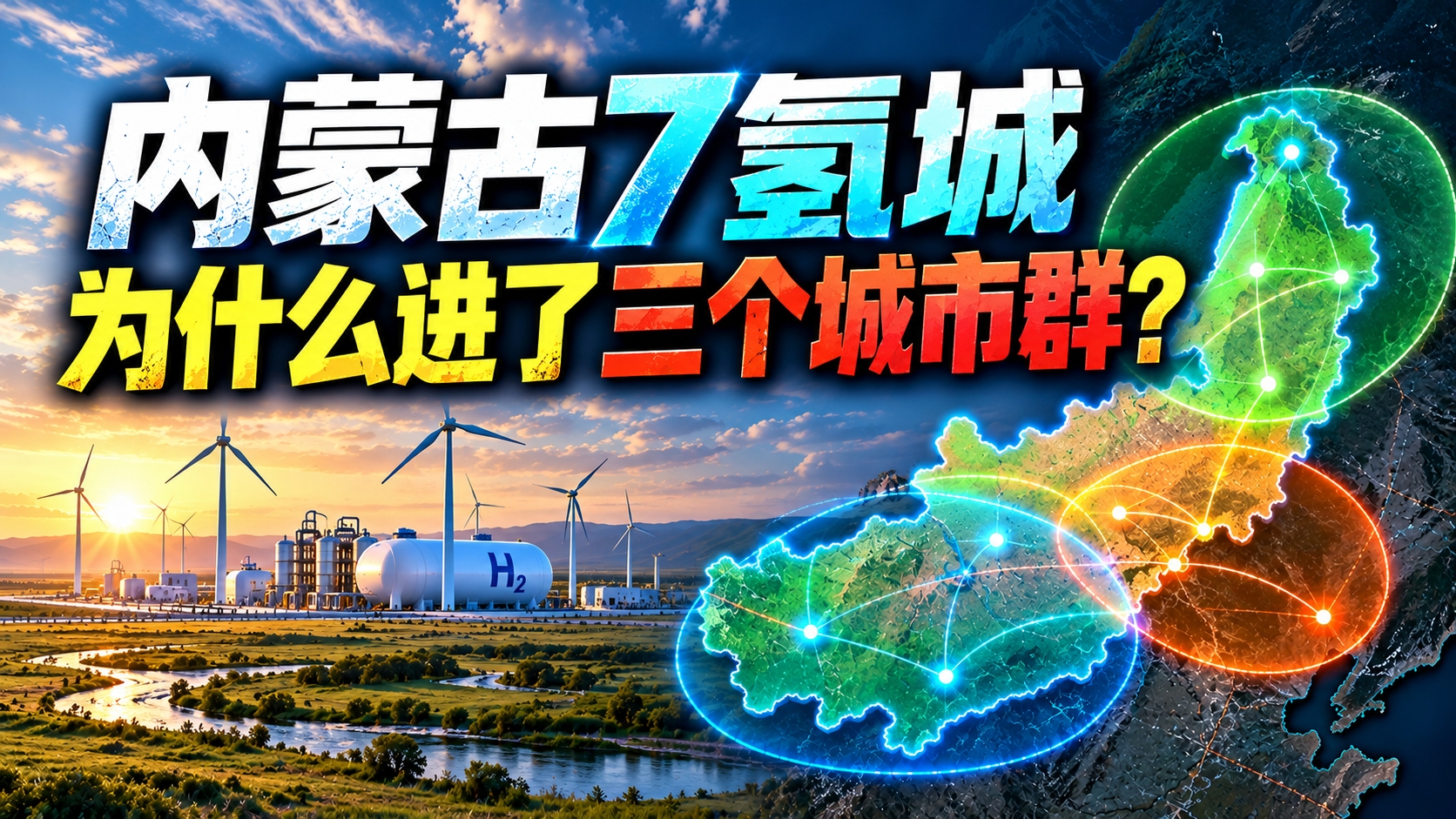 内蒙古7氢城，为什么进了三个城市群？
