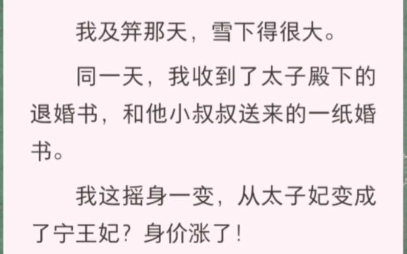 我这摇身一变,从太子妃变成了宁王妃?身价涨了!哔哩哔哩bilibili