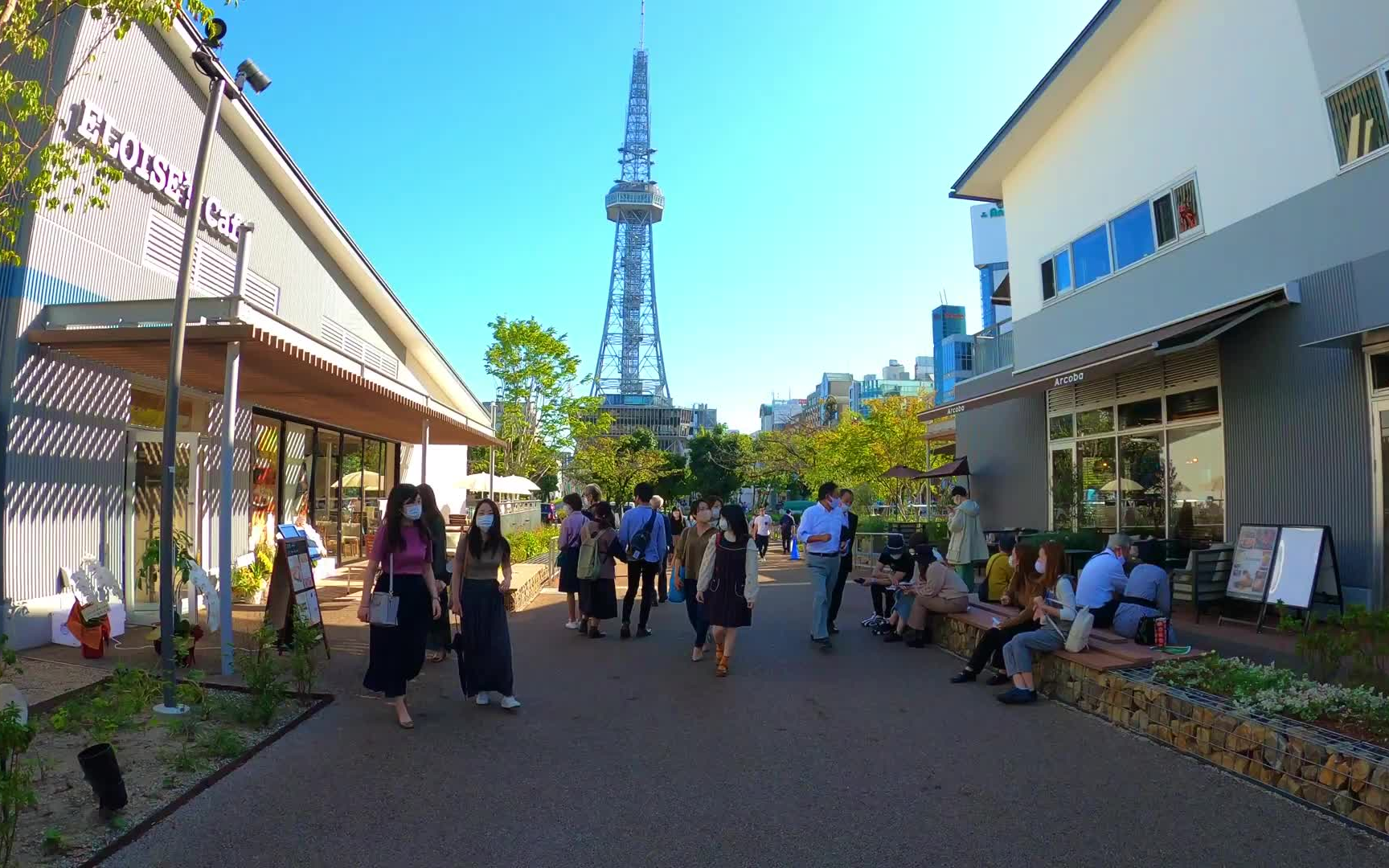 名古屋久屋大通公园周边散步 日本街景> 名古屋>