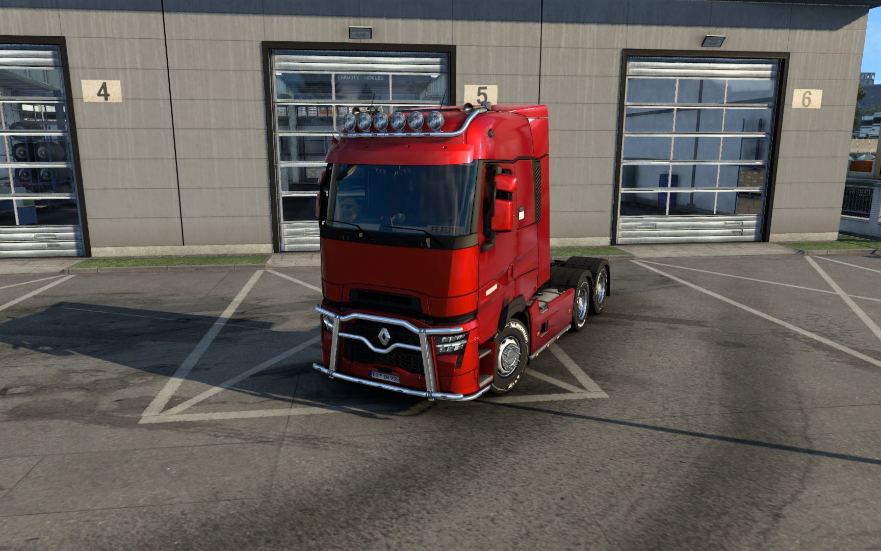 欧洲卡车模拟2  雷诺新车改装