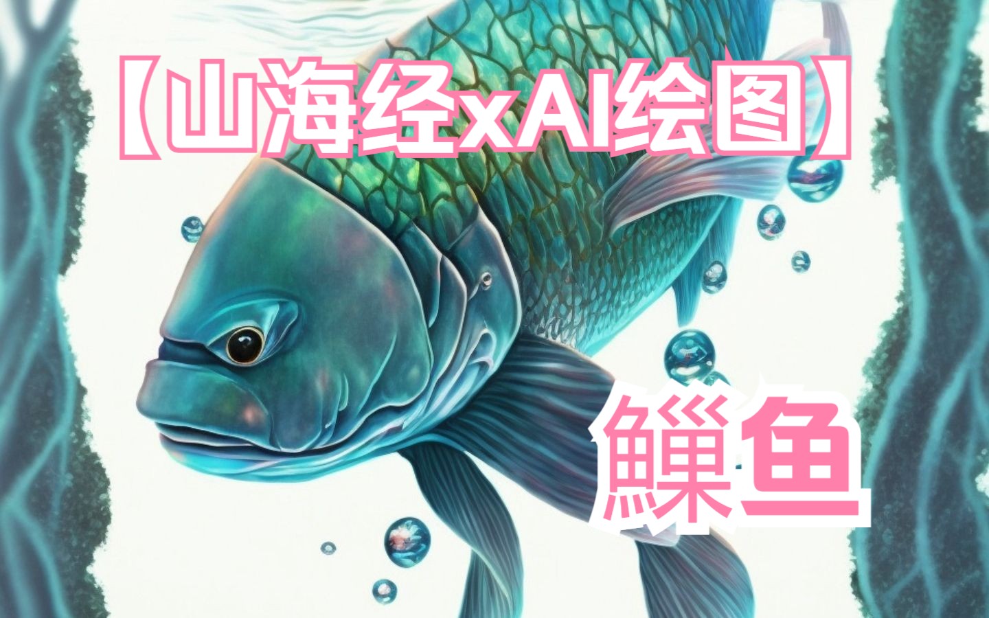 【山海经xai绘图#11】北山经|45鱼|持续更新