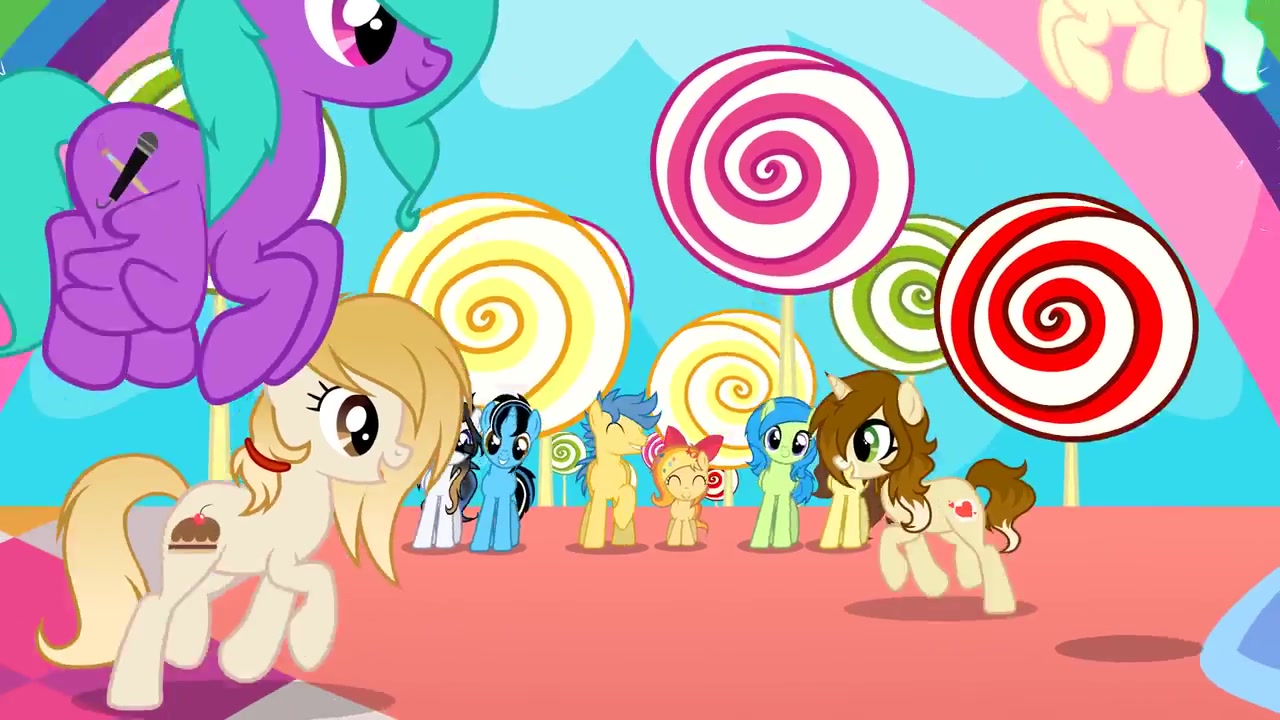 【搬运】pmv - lollipop (animación colaborativa)[彩虹小马/小马宝