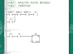 Download Video: 如何使用plc编写自动手动的切换程序