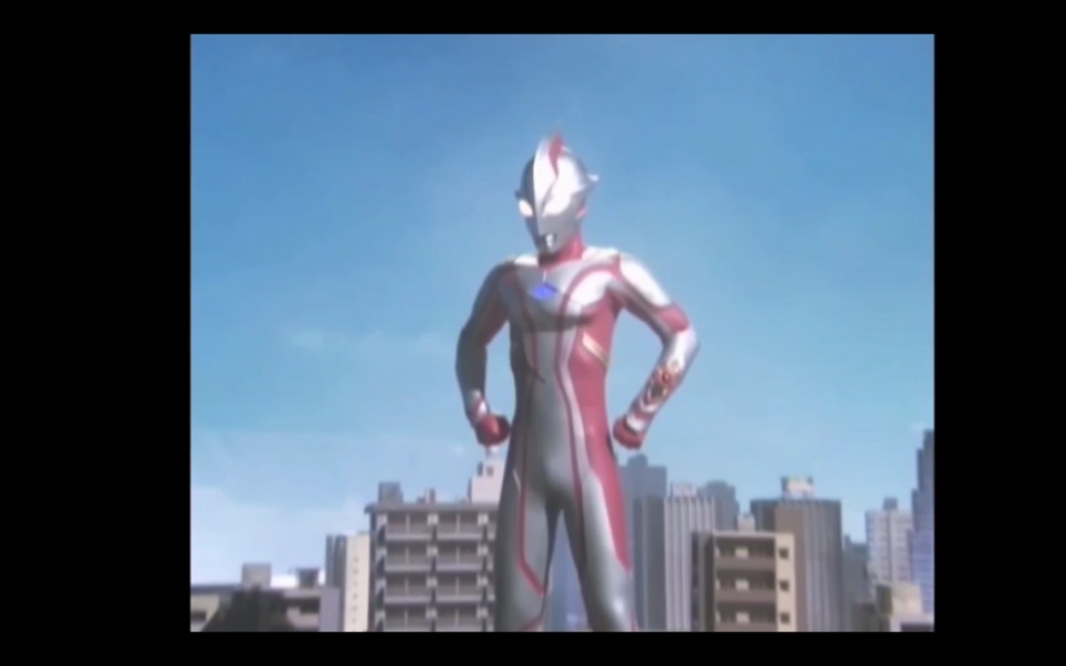 叉腰奥特曼,梦比优斯!