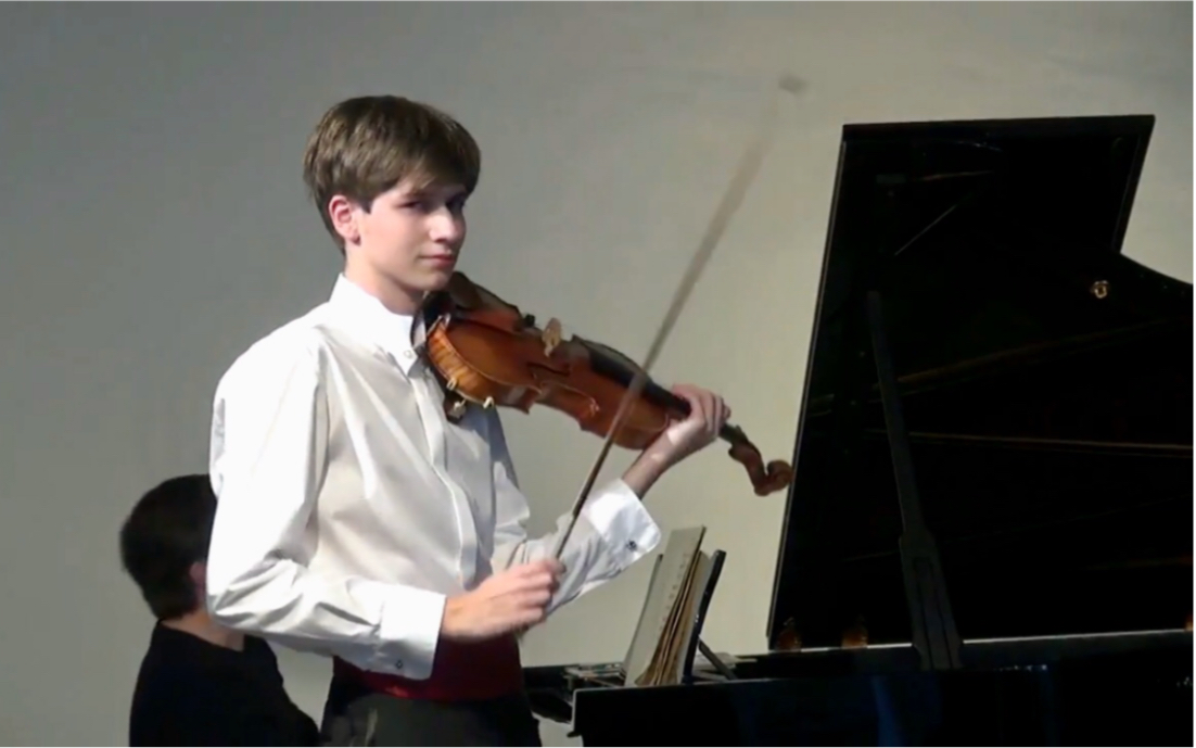 [图]小提琴 Julian Walder (15岁) - 萨拉萨蒂 流浪者之歌 Sarasate Zigeunerweisen or Gipsy Airs