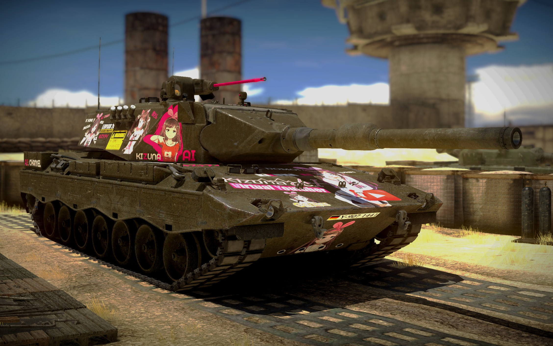 【战争雷霆】开着豹2k去降智