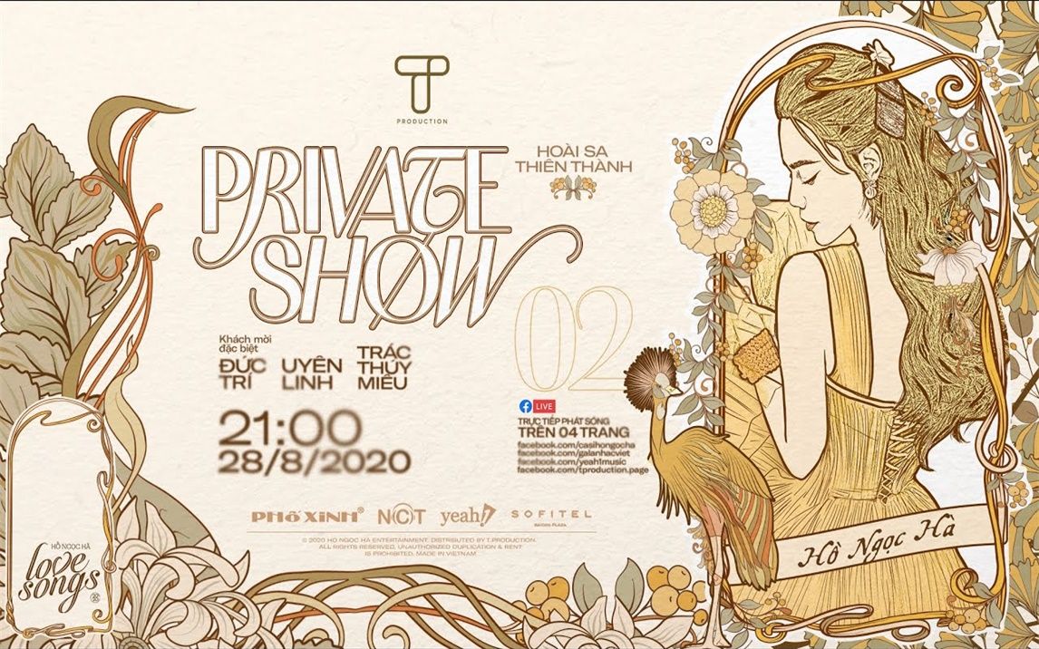 [图]Private Show 02 | Love Songs | Hồ Ngọc Hà x Đức Trí x Trác Thúy Miêu x Uyên Linh