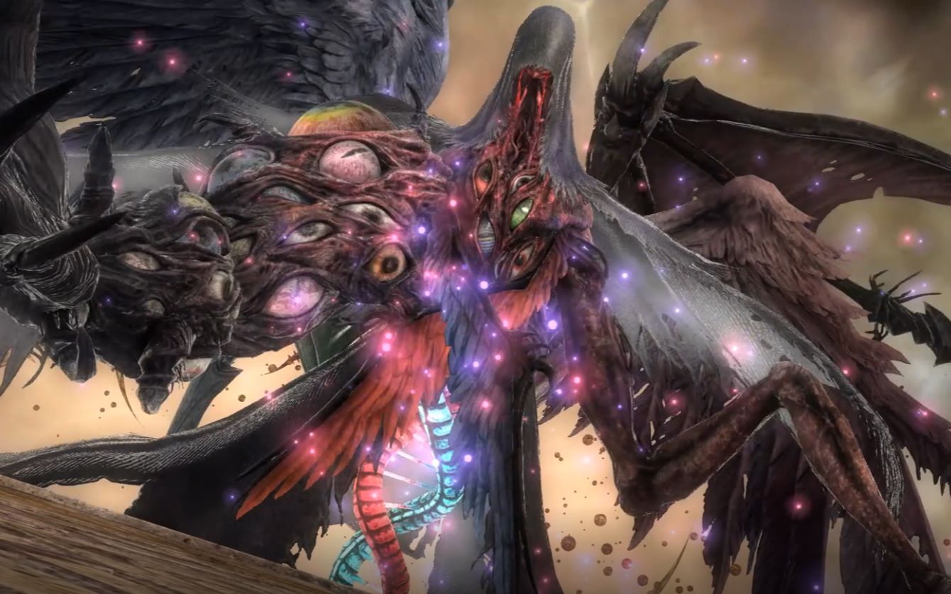 【ff14】万魔殿炼狱篇p8s首周占星躺过死亡视角_最终幻想14