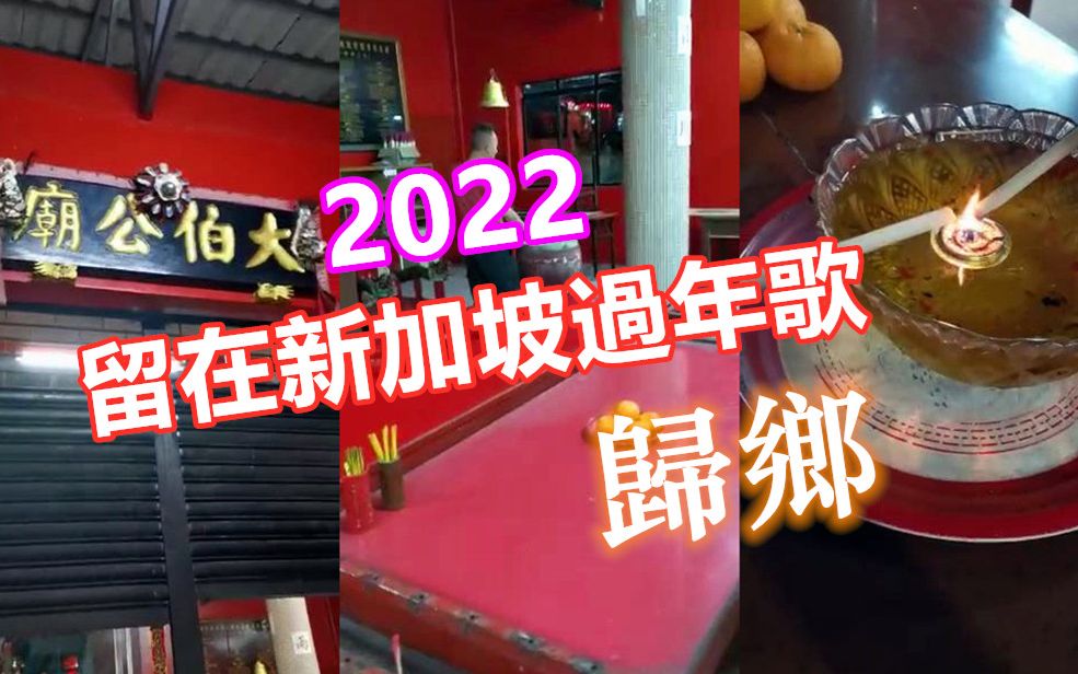 [图]2022留在新加坡过年歌《归乡》你多久没回家了呢？