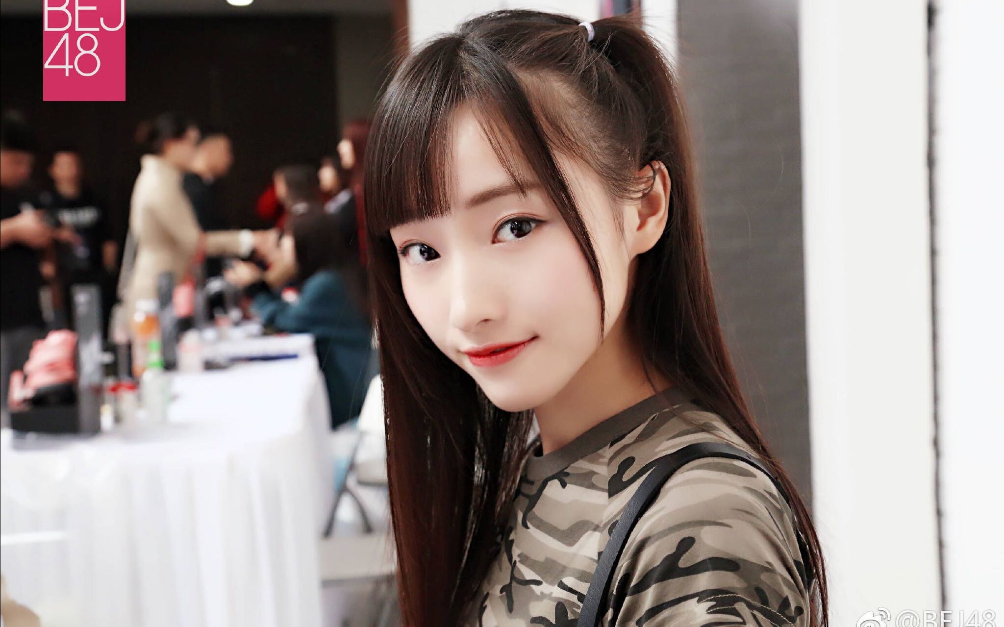【bej48】20171118 李媛媛 口袋48直播 风尚后台的直播