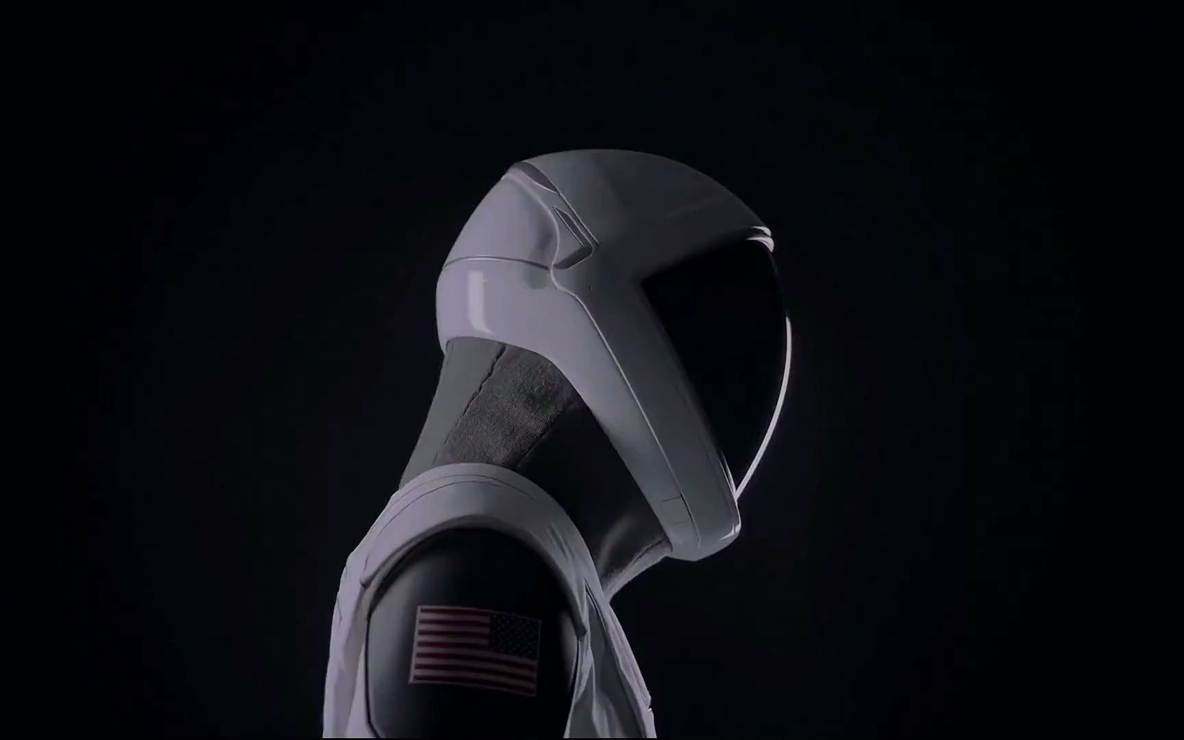 spacex 的舱内太空服,充满未来科技的设计,看着就很帅!